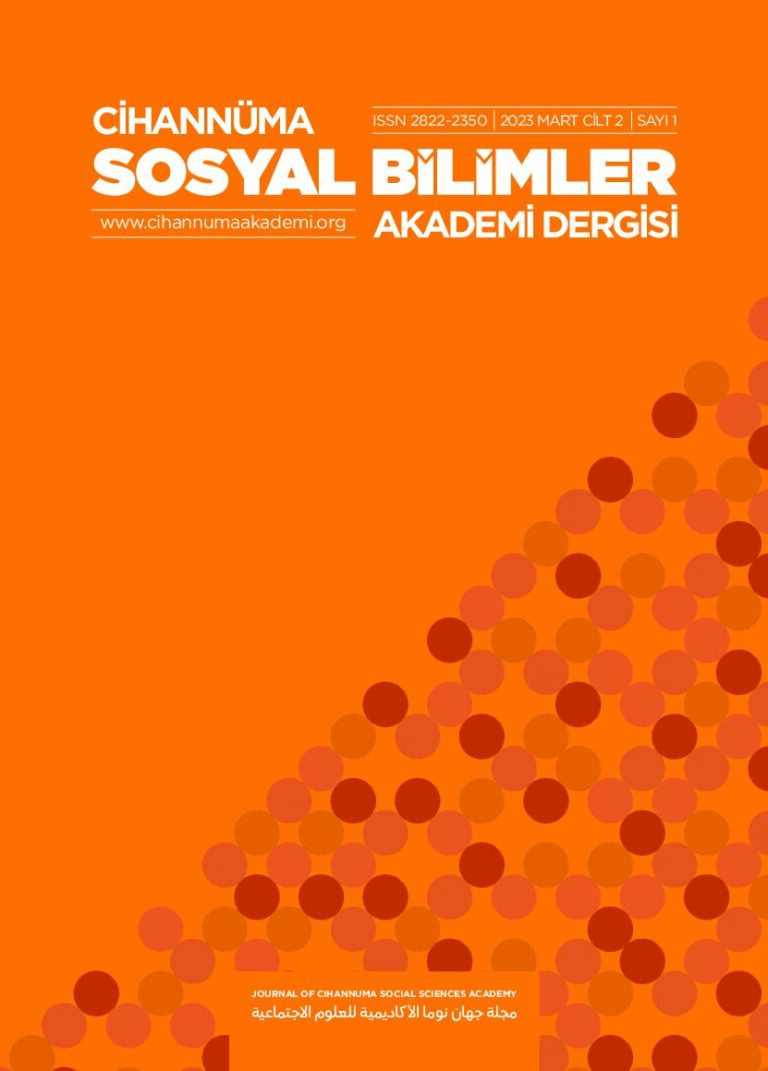 Cilt 2, Sayı 1 · Mart 2023