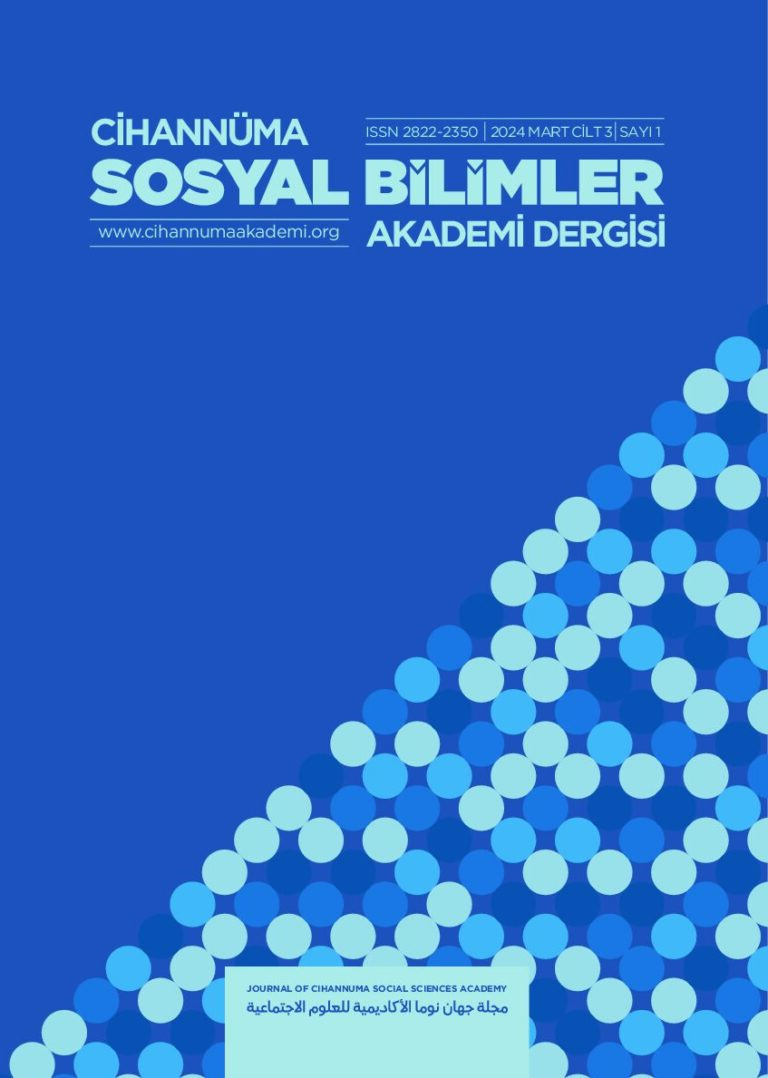 Cilt 3, Sayı 1 · Mart 2024