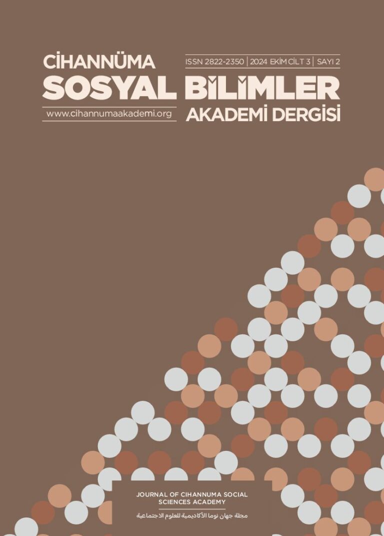 Cilt 3, Sayı 2 · Ekim 2024