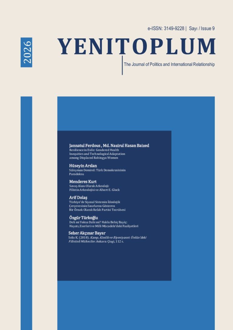 Yenitoplum, Sayı 9 · 2026